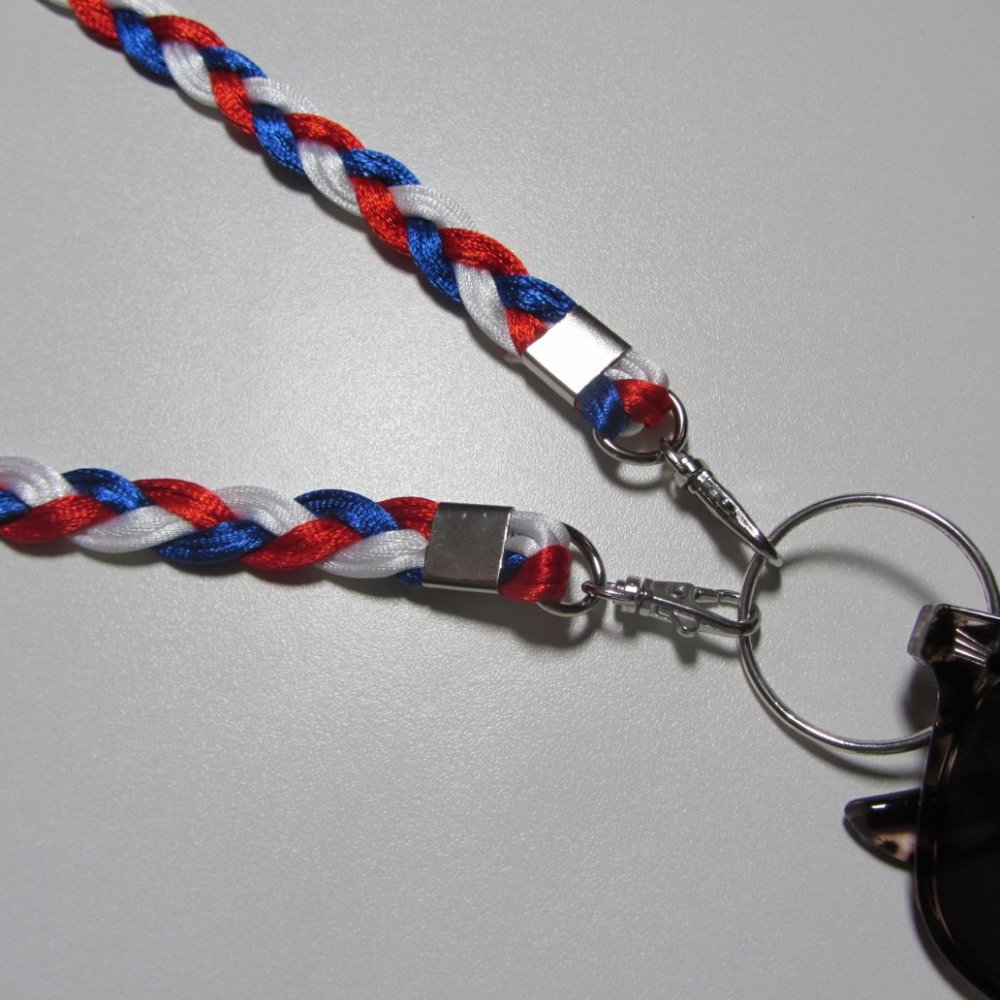 Braided Universal Phone Lanyard, Sports Team Colors, Buffalo Football - Picture 6 of 11
